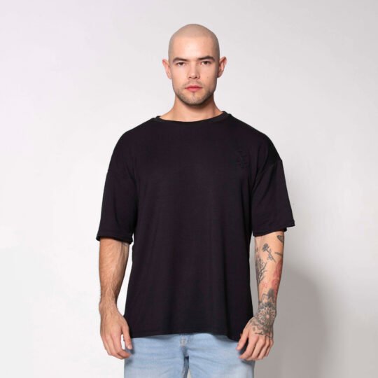 T-SHIRT APRIETAS BRAND NEGRO