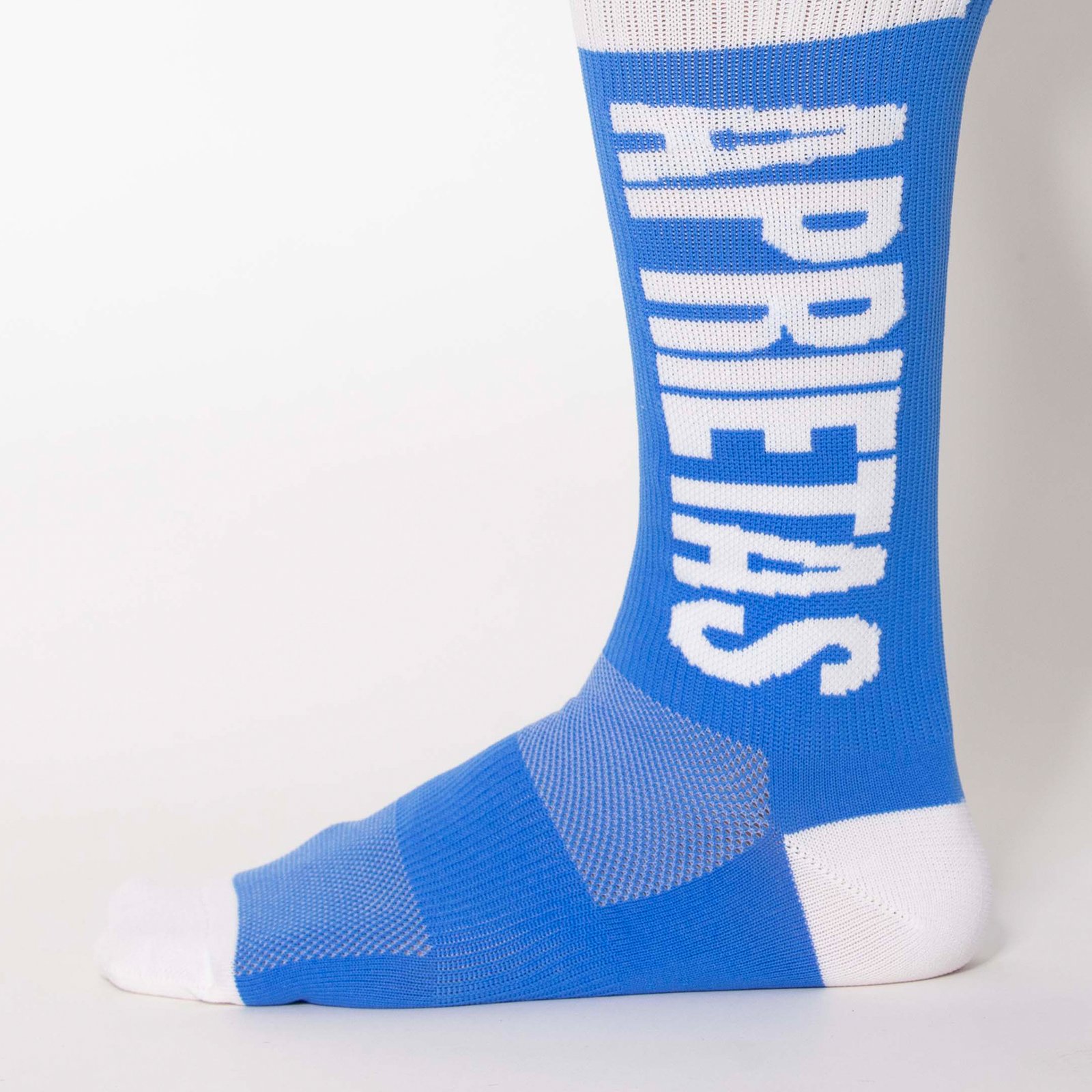 APRIETAS?* LETTERS SOCKS AZULES - Imagen 2