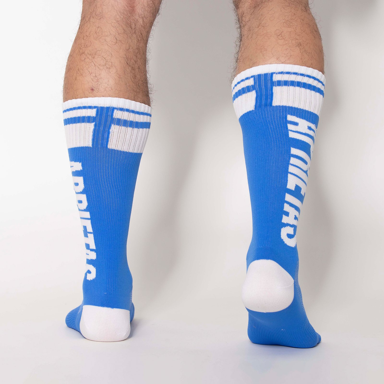 APRIETAS?* LETTERS SOCKS AZULES - Imagen 4
