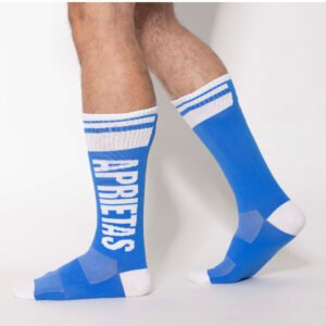 MEDIAS APRIETAS LETTERS AZULES